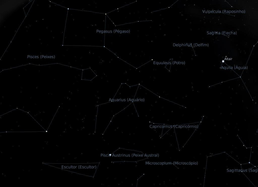 Constelação de Aquário - Fatos e Curiosidades - Mapa do Meu Céu