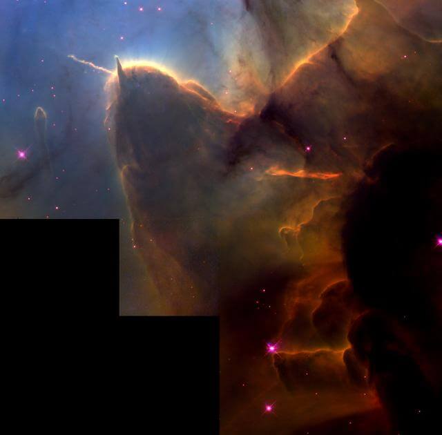 Nebulosa Trífida - Constelação de Sagitário